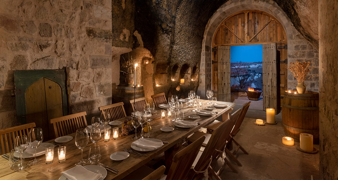Chapel Dinner in Cappadocia