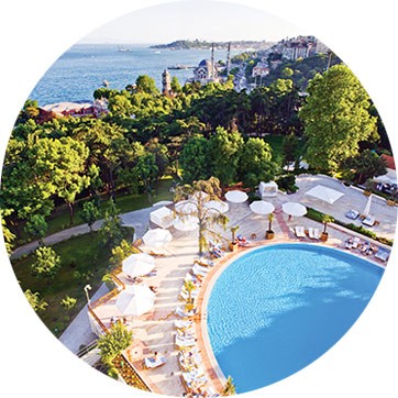 <p>
	Swissôtel the Bosphorus,<br />
	Istanbul</p>

